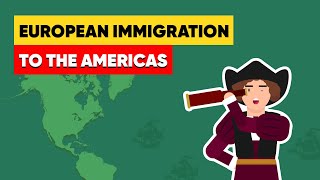 How did Europeans immigrate to the Americas [upl. by Eachelle158]