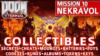 Doom Eternal  Nekravol All Collectible Locations Secrets Collectibles Cheats Upgrades [upl. by Theone]