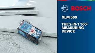 Bosch Measuring Tools  GLM 500 Professional [upl. by Evanne]