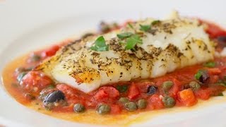 Beths 15Minute Cod Provencal  REAL TIME RECIPE [upl. by Arrec483]