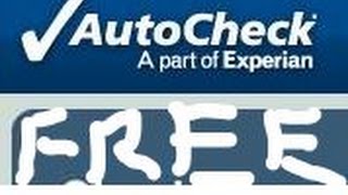 Free AutoCheck Report [upl. by Gratiana291]