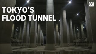 Tokyo Flood Prevention  Insane underground tunnel system in Japan [upl. by Nyrem]