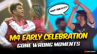 M4 EARLY CELEBRATION GONE WRONG MOMENTS  😮 [upl. by Rabma]