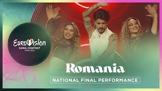 WRS  Llámame  Romania 🇷🇴  National Final Performance  Eurovision 2022 [upl. by Dimo]