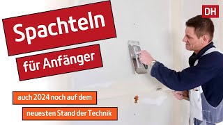 Spachteln lernen für Anfänger diy [upl. by Pentheas]