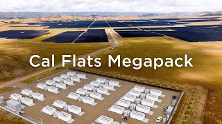 Tesla Megapack  Cal Flats [upl. by Nylemaj379]