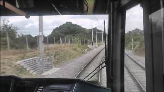 London Tramlink Cab Ride  Wimbledon to New Addington [upl. by Zelten140]