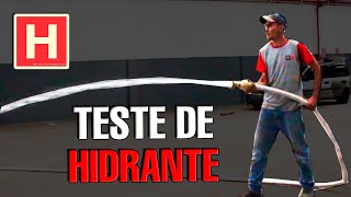 HIDRANTE l Como fazer TESTE no HIDRANTE [upl. by Tenay]