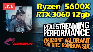 🔴 STREAMING Test  Ryzen 5 5600X  RTX 3060 12GB [upl. by Quickel232]