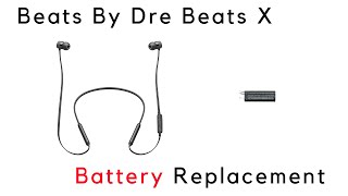 Tutorial How To Repair Replace Broken Bad Battery Beats X Wireless Earbuds [upl. by Vitale]