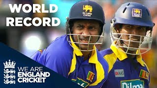 Jayasuriya and Tharanga Break World Record For Opening Partnerships  ODI 2006  Highlights [upl. by Nosiddam644]