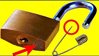 5 Ways to Open a Lock 🔴 NEW [upl. by Joon]