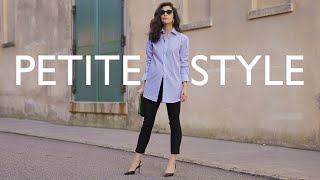 PETITE STYLE TIPS Styling Hacks 54quot amp Under  How To Dress When Youre Short [upl. by Bevash]