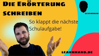 Ein Überblick zur Erörterung  Erörterung schreiben [upl. by Gianni282]