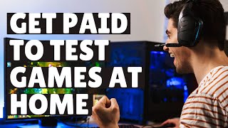 How to Get Paid to Test Games Working at Home [upl. by Adnowal]