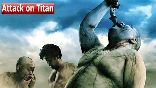 Attack on Titan 12 2015 Film Explained in HindiUrdu  Attack on Titen Summarized हिन्दी [upl. by Wesle]