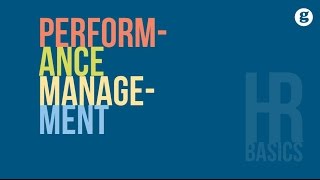 HR Basics Performance Management [upl. by Fabrice]