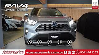 Toyota RAV4 Limited Híbrida 2022  Autoamérica [upl. by Catherin]