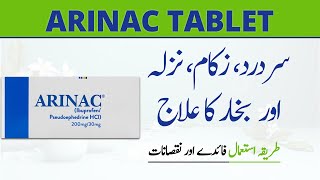 Arinac Tablet Uses in Urdu  Arinac Tablet Uses in Pregnancy  Dr Aqsa [upl. by Gnod591]