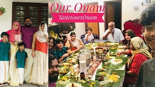 Our Onam2020  ഓണ സദ്യTastetours by Shabna Hasker [upl. by Hortensia]