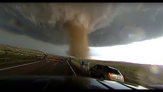 Insane 360 video of closerange tornado near Wray CO [upl. by Ylagam]