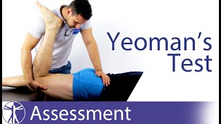 Yeomans Test  Sacroiliitis [upl. by Prober]