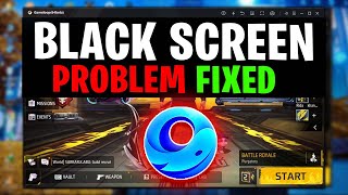 Free Fire black screen problem in Gameloop [upl. by Cyrill]