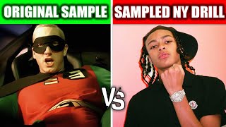 ORIGINAL SAMPLE VS SAMPLED NY DRILL SONGS PART 4 [upl. by Ignacio605]