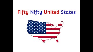 Fifty Nifty United States with Lyrics [upl. by Ninette]