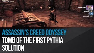 Assassins Creed Odyssey  Tomb of the First Pythia solution [upl. by Dragoon]