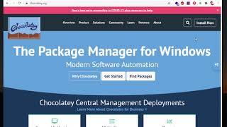 How to Install Chocolatey on Windows 7810 [upl. by Annaeerb]