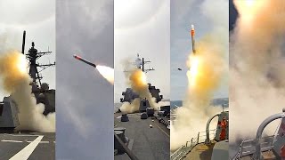 Tomahawk Cruise Missile Test Fire Launch [upl. by Feirahs]