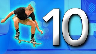 10 EASIEST BEGINNER SKATEBOARD TRICKS [upl. by Braun]