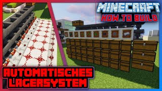 AUTOMATISCHES Lager mit Redstone 🔸 Minecraft 121 Tutorial 🔸 NintendoTech [upl. by Sidonie]