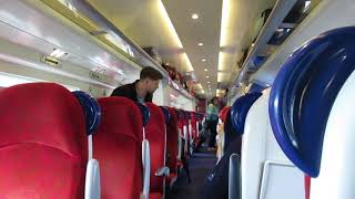 Virgin Trains Pendolino Onboard Announcements [upl. by Manda]