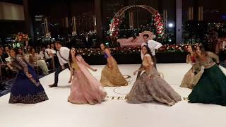 BEST INDIAN BOLLYWOOD WEDDING RECEPTION DANCE 2018 [upl. by Thacker]