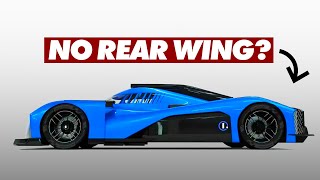 Why This Le Mans Hypercar Works With NO REAR WING [upl. by Aronael721]