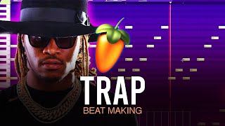 How to Make Trap Beats • FL STUDIO Beginner • Rhythm [upl. by Danais]