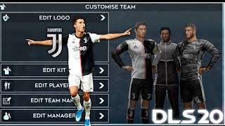 Juventus 201920 Kits for DLS 22 [upl. by Eeloj]