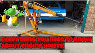 How To Use An Engine Hoist [upl. by Orsola]