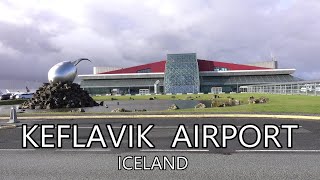 KEFLAVIK AIRPORT  ICELAND 4K [upl. by Drageruaeb]