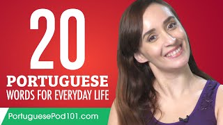 20 Portuguese Words for Everyday Life  Basic Vocabulary 1 [upl. by Endor783]