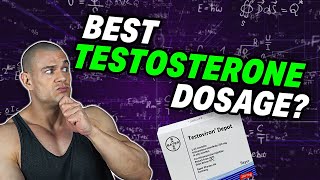 The Best Weekly Dose Of TESTOSTERONE Least SideEffects amp Optimum Results [upl. by Mastat439]