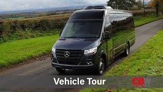 VEHICLE TOUR  MercedesBenz Sprinter minibus [upl. by Amie]