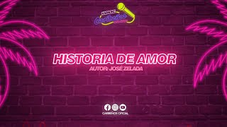 Historia De Amor KARAOKE  Caribeños [upl. by Hairahs186]