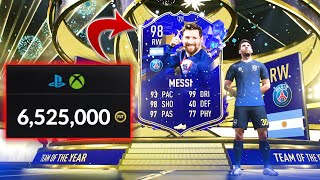 Cant Believe I Packed TOTY Messi [upl. by Mastrianni130]