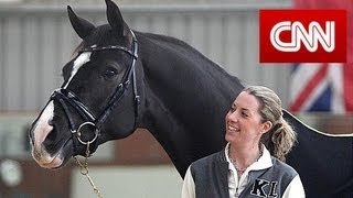 Charlotte Dujardin on CNN ft Valegro [upl. by Anahsahs961]