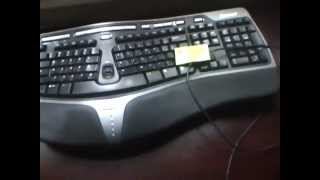 Microsoft Natural Ergonomic USB Keyboard 4000 Review [upl. by Verine645]