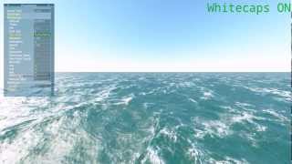 Realtime Animation and Rendering of Ocean Whitecaps [upl. by Orsay389]