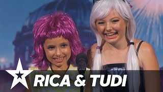 Rica amp Tudi  Danmark Har Talent 2017  Audition 1 [upl. by Ohploda424]